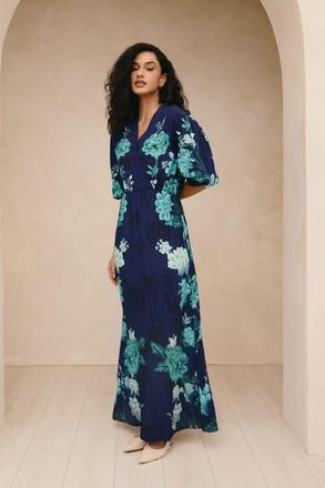 Raishma Frankie Navy Dress at Nordstrom, Size 16 Uk