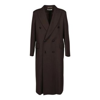 Our Legacy Cappotto Whale Esteso - - Coats - Uomo - Marrone - M