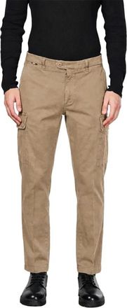 Mason's Chile Cargo Broek - Heren - Slim Fit Broeken - Beige - M - Katoen - Broeken