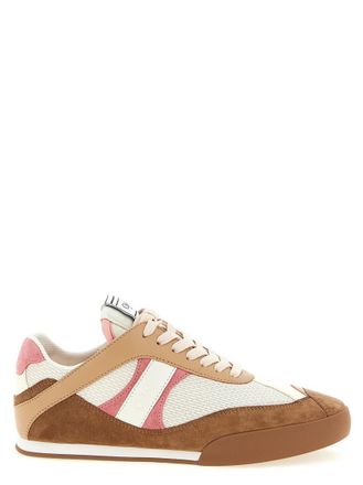 Chlo&eacute; Multicolor Lace Up Sneakers