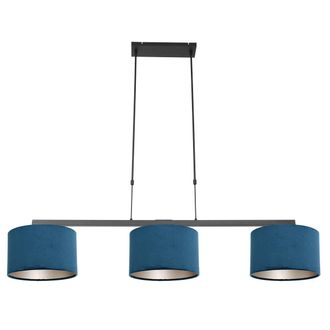 Steinhauer L&aacute;mpara Colgante - Stang - Negro - Metal Velours - Steinhauer