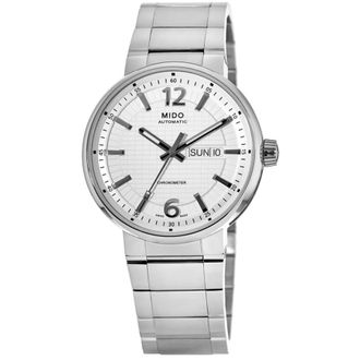 Mido Great Wall Automatic 37mm Silver Dial Stainless Steel Womens Watch M017.631.11.037.00