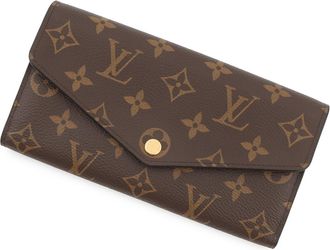 Louis Vuitton Monogram Fuchsia Monogram Long Wallet (Bi-Fold) (Pre-Owned)