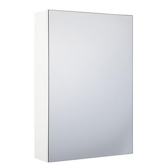 Beliani Beliani - Armario De Pared Blanco De Estilo Moderno 88 X 40 X 35 Cm Primavera
