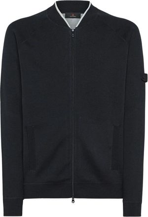 Peuterey Zip-throughs - Heren - Vesten met rits - Blauw - M - Hoodies & sweatvesten