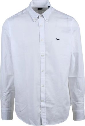 Harmont & Blaine Formal Shirts, male, White, Size: L Formal Shirt