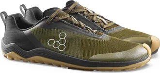 Vivobarefoot Womens Primus Trail Flow Trail-Running Shoes Green 38 EU