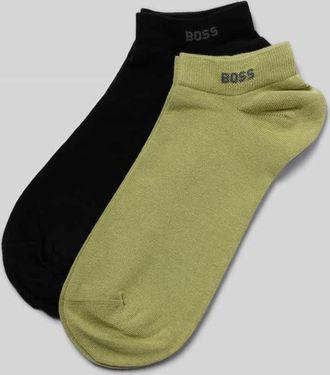 HUGO BOSS Sneaker-Socken aus Baumwoll-Mix im 2er-Pack Modell 2P AS UNI CC in Gruen, Gr&ouml;&szlig;e 39-42