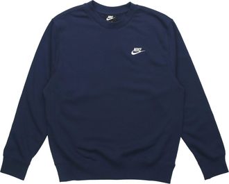 Nike Basic Chest logo Round Neck Navy Blue BV2667-410
