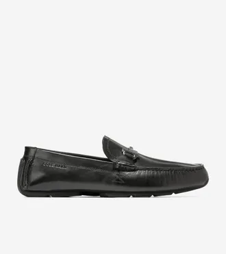 Cole Haan Mens Donohue Grand Bit Driving Loafers - Black Size 10.5