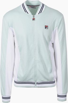 Fila Mens FILA SETTANTA TRACK TOP SURF SPRAY/NAVY/WHITE - Surf Spray Navy White - Size: SIZE 3xl