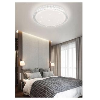 Trade Shop Trade Shop Traesio - Trade Shop - Plafoniera Lampadario Da Soffitto Luce Led 3 Tonalit&agrave; Di Luce Dimmerabile C24-3c