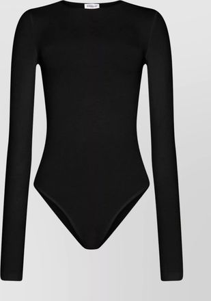 Wolford seamless cotton crew neck body