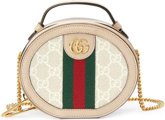 Gucci mini Ophidia chain bag - women - Canvas - OS - Neutrals