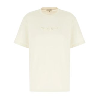 J.W.Anderson Dames, Tops, Beige, Maat: XS Katoen