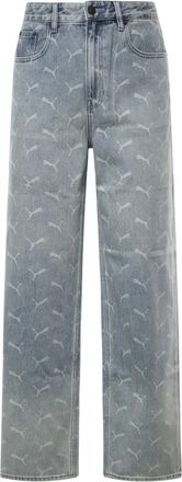 Puma Laser Monogram Denim Jean - Heren - Regular Fit Jeans - Blauw - W30 - Denim - Jeans