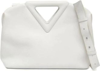 Bottega Veneta Pre-owned Handbags, female, White, Size: ONE SIZE Pre-owned Leather handbags
