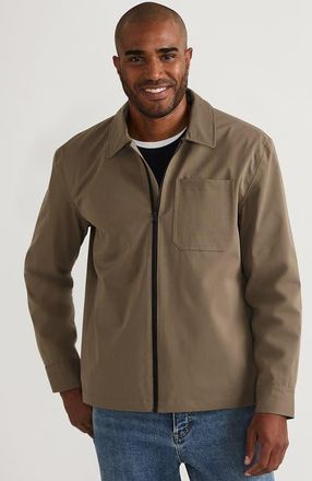 Lands End Squall Mac Rain Jacket in Vintage Taupe at Nordstrom, Size Xx-Large