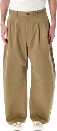 Comme Des Gar&ccedil;ons Chino Pant - Heren - Wijde Broeken - Beige - M - Katoen - Broeken