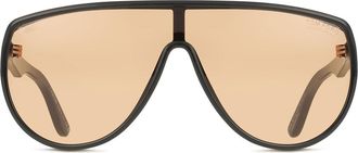 Tom Ford FT1182 ACHILLES 01E Mens Sunglasses Black Size 99
