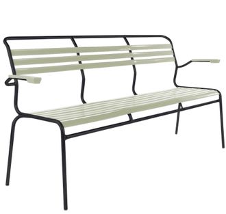 Schubiger M&ouml;bel L&auml;ttli-Bank S&auml;ntis mit Armlehnen