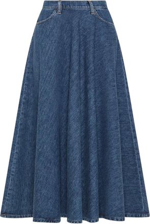 Ni&ugrave; Falda T301 - Skirts - Mujer - Azul - S