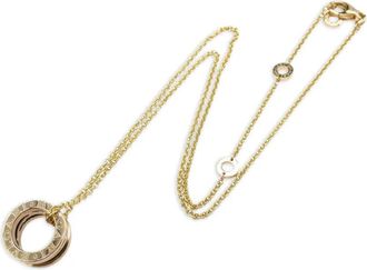 Bulgari Collana Ceramic B-zero1 in oro rosa 18 carati