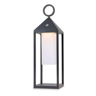 Netlighting Aruba LED Table Floor Lantern Graphite IP54 in Grey