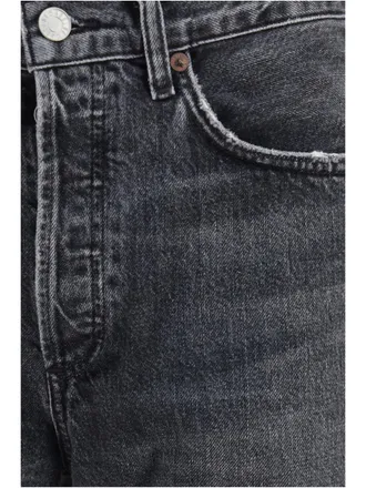 A Gold E Straight-Leg Vintage Jeans - Black