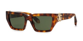 Roberto Cavalli SRC016M 02BP Mens Sunglasses Tortoiseshell Size 55