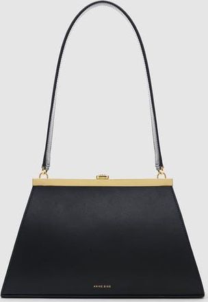 Anine Bing Anine Smooth Leather Bag in Black at Nordstrom