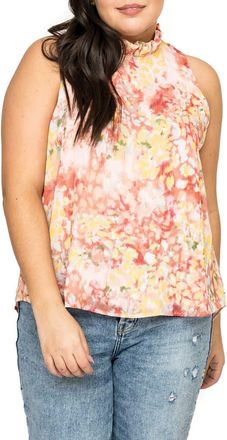 Gibsonlook Cavallo Halter Top in Dahlia Prt at Nordstrom Rack, Size Xx-Small