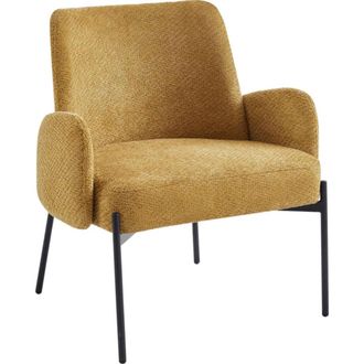 Moloo Sill&oacute;n de tela ocre ikon