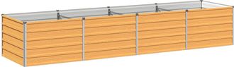 vidaXL Cama De Jard&iacute;n Elevada Natural 320 X 80 X 55 Cm Vidaxl