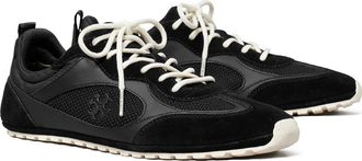 Tory Burch Field Sneaker in Perfect Black at Nordstrom, Size 10.5