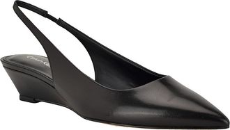 Calvin Klein Womens Womens Mavalyn Heel - Black - 6H
