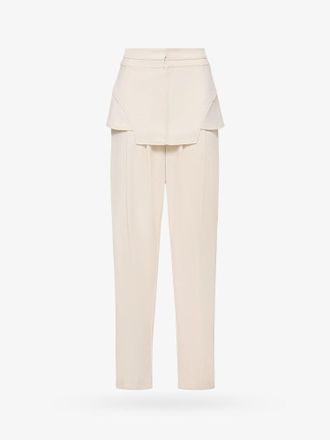 ADĀMO Andrea Adamo Viscose blend trouser with frontal panels with metal hooks - ANDREA ADAMO - gender_Woman