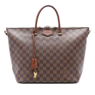 Louis Vuitton Pre-owned Tote Bags, female, Brown, Size: ONE SIZE Pre-owned Canvas Tote Bag