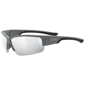 Uvex Sportstyle 215 Litemirror Silver S3 Sonnenbrille - Unisex | grau