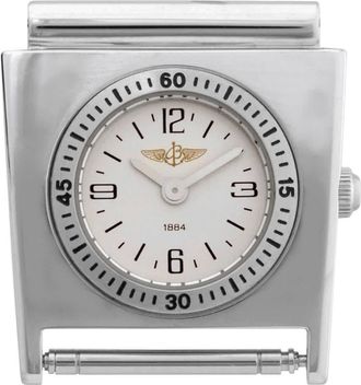 Breitling White Dial Unisex Second Time Zone Watch Attachment