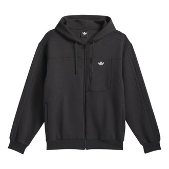adidas Skateboarding Technical Fleece Jacket Black JX5437