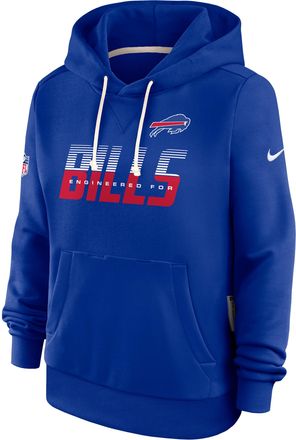 Nike Buffalo Bills Sideline Standard Issue Nike Womens Dri-FIT NFL Pullover Hoodie in Blue | 03C34DA81-SX8