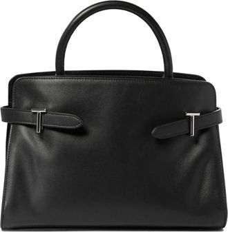 Le Tanneur Emie Satchel Handbag - Dames - Shoppers - Zwart - ONE Size - Leer - Tassen