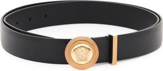 Versace Medusa Biggie Leather Belt