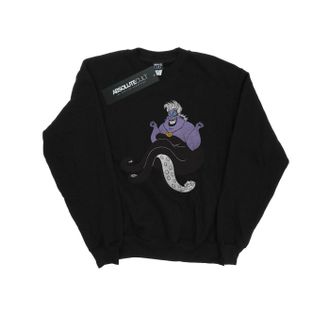 Disney Heren The Little Mermaid Classic Ursula Sweatshirt (Zwart)