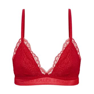 Polo Ralph Lauren Ondergoed, Dames, Rood, L, Katoen, Triangle Bralette