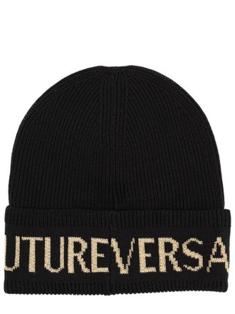 Versace Jeans Couture 79YAZK40_ZG400G89 Beanie - Black