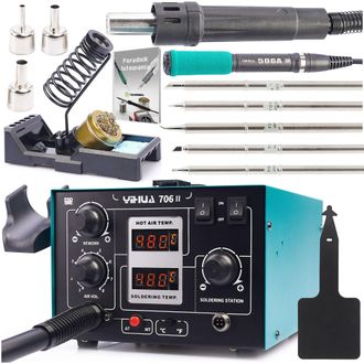 OEM Set Station 706 Ii + 4 Puntas T12 + Soporte De Silicona