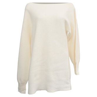 Theory Knitted Oversized Sweater in Cotton