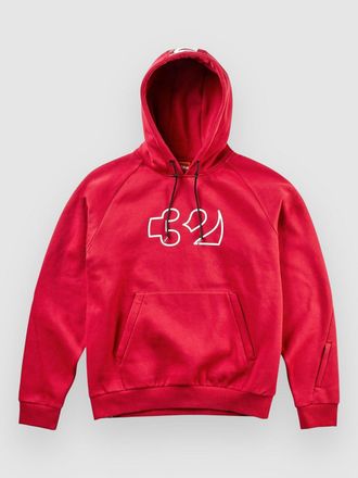 Thirty Two Team Tech Fleecejacke orange
